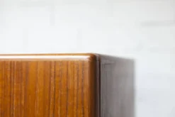 Armoire scandinave en teck par Eric Grinwis Holland 3 portes 2 tiroirs 1960