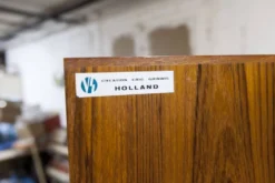 Armoire scandinave en teck par Eric Grinwis Holland 3 portes 2 tiroirs 1960