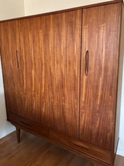 Armoire scandinave vintage teck - Années 1970