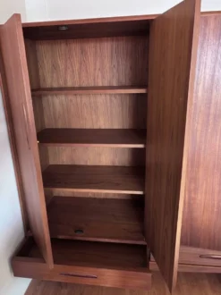 Armoire scandinave vintage teck - Années 1970