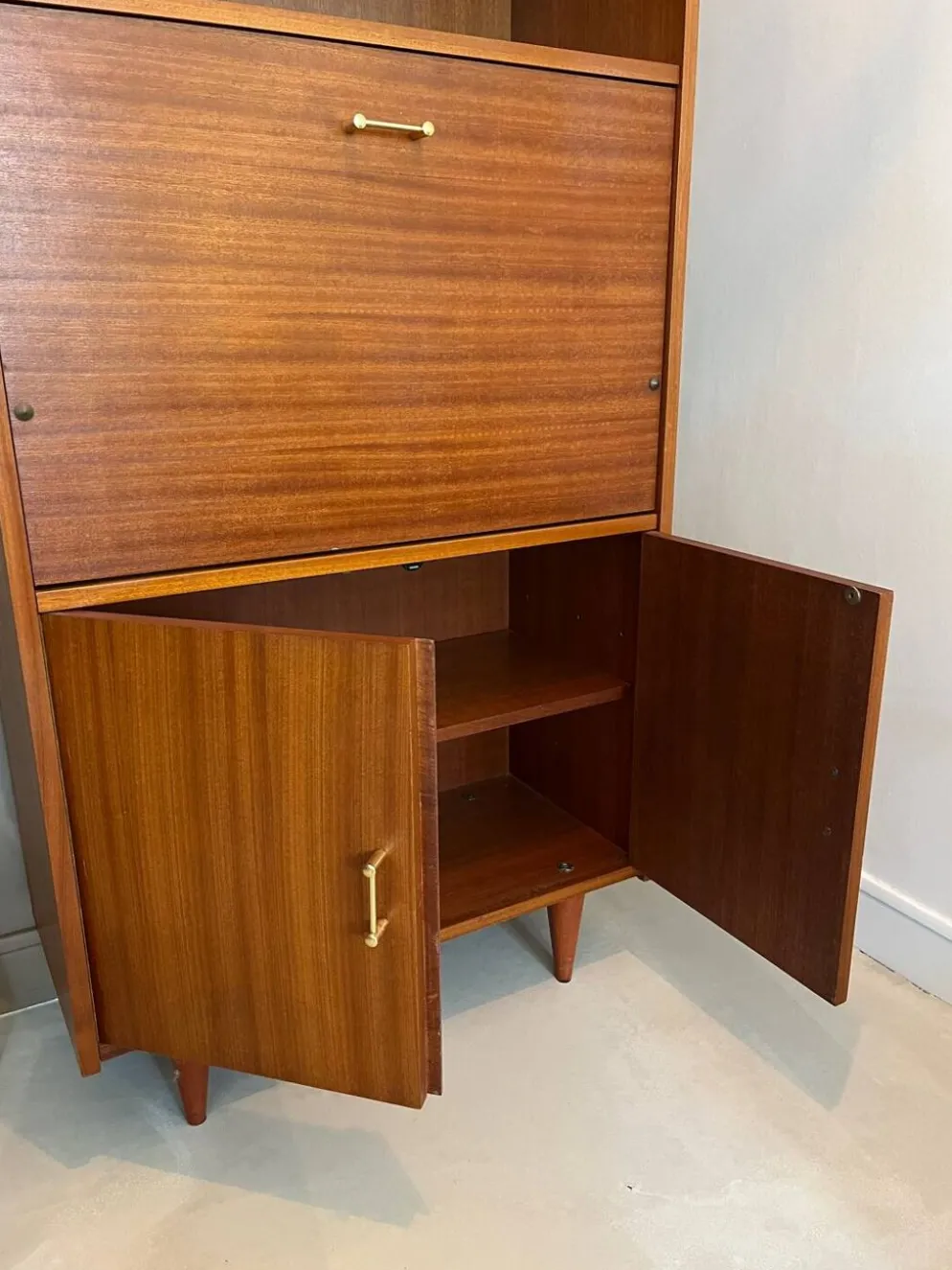 Armoire secrétaire vintage