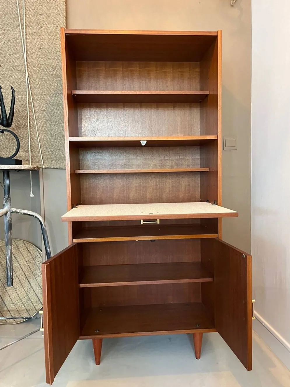Armoire secrétaire vintage