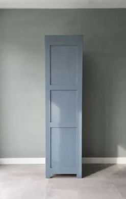 Armoire vestiaire en bois gris Vintage années 1914