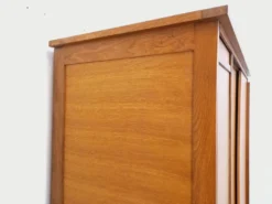 Armoire vintage en bois de chêne des années 60