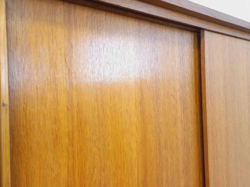 Armoire vintage en bois de chêne des années 60