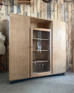 Armoire vitrée vintage Burwood, rénovée