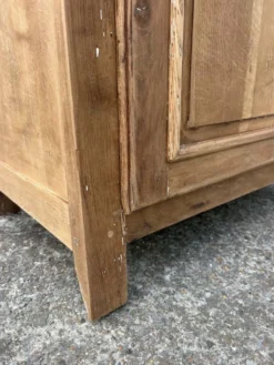 Armoire / vitrine ancienne en bois massif