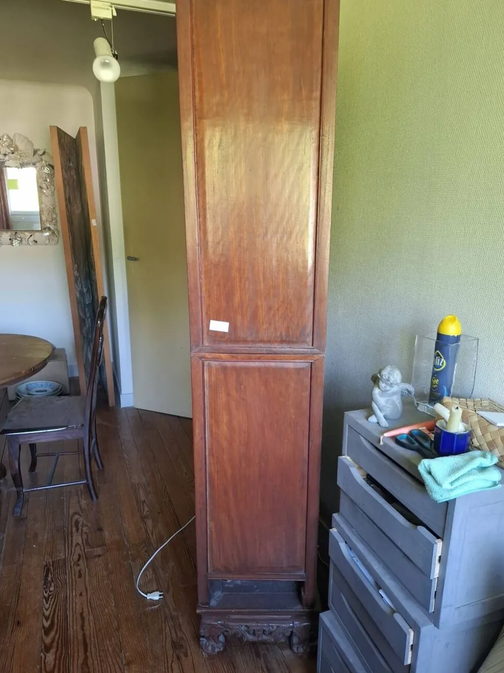 Armoire vitrine chinoise