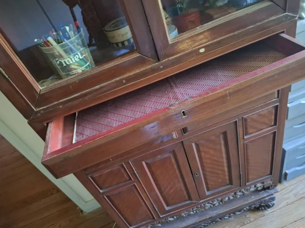 Armoire vitrine chinoise