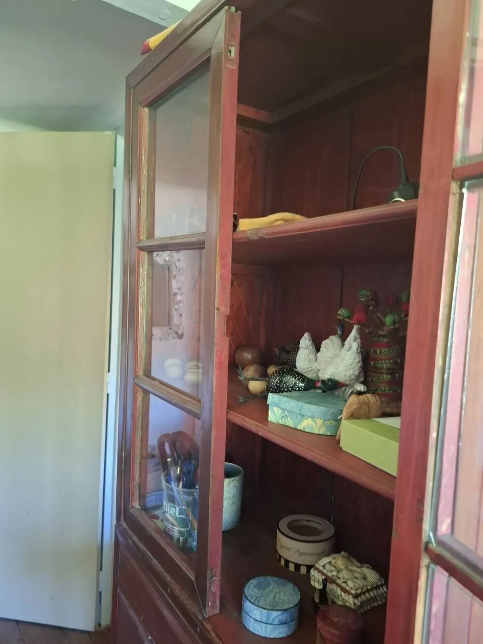 Armoire vitrine chinoise