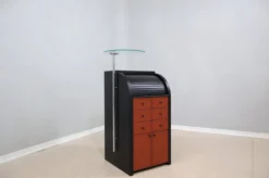 Armoire à volets roulants vintage Giorgetti années 1980