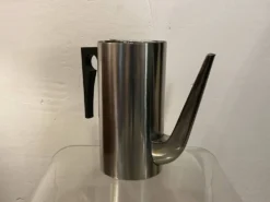 Arne Jacobsen Cylinda Kanne Stelton 60er Vintage Edelstahl