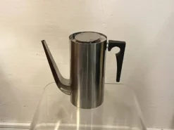 Arne Jacobsen Cylinda Kanne Stelton 60er Vintage Edelstahl
