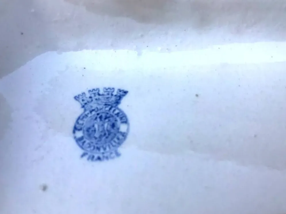 Art déco Années 1930 Dessous de plat Badonviller France