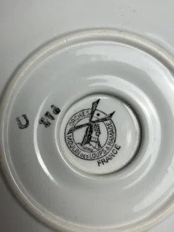 Art déco, saucière motifs géométriques Orchies vers 1930