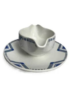 Art déco, saucière motifs géométriques Orchies vers 1930