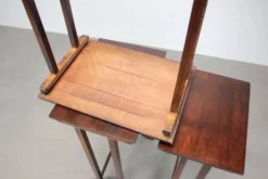 Art Deco Nesting Tables in Mahogany Veneer, 1930's, Czechoslovakia