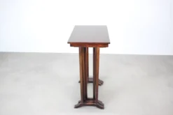 Art Deco Nesting Tables in Mahogany Veneer, 1930's, Czechoslovakia