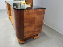 Art Deco Vanity Cabinet Attributed to Jindřich Halabala, Czechoslovakia, 19