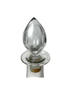 Arts de la table, grande bouteille carafe avec bouchon XIXème