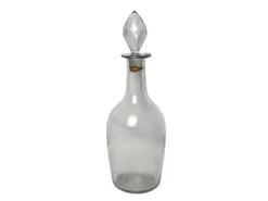 Arts de la table, grande bouteille carafe avec bouchon XIXème