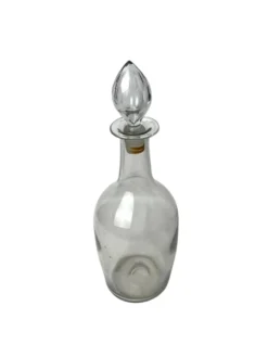Arts de la table, grande bouteille carafe avec bouchon XIXème