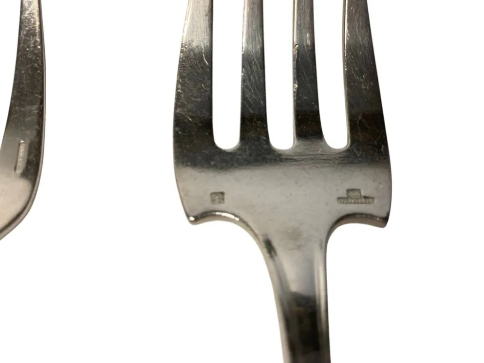 Arts de la table, service à confiserie métal argenté Christofle vers 1940