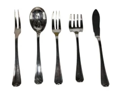 Arts de la table, service à confiserie métal argenté Christofle vers 1940
