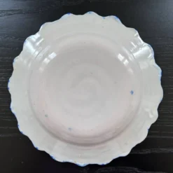 Assiette ancienne décor floral
