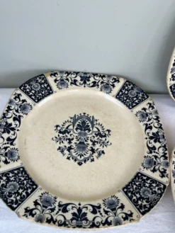 Assiette ancienne fin XIXème