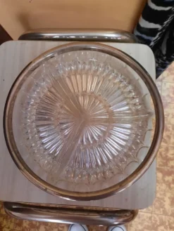 Assiette apéritif vintage