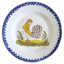 Assiette au coq