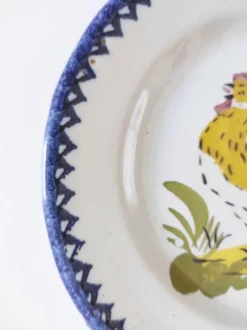 Assiette au coq