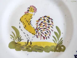 Assiette au coq