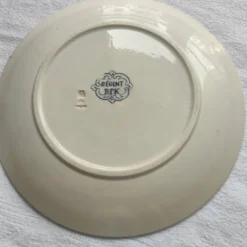 Assiette Boch Frères Keramis