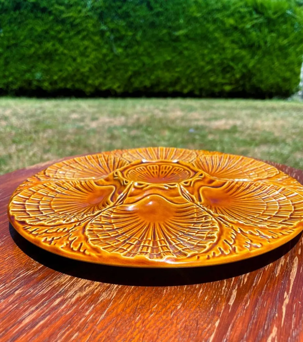 Assiette à coquillage en céramique
