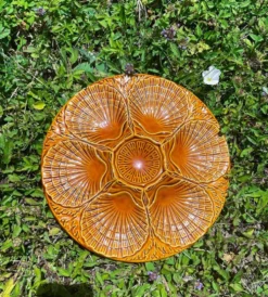 Assiette à coquillage en céramique