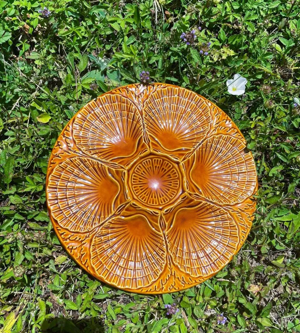 Assiette à coquillage en céramique
