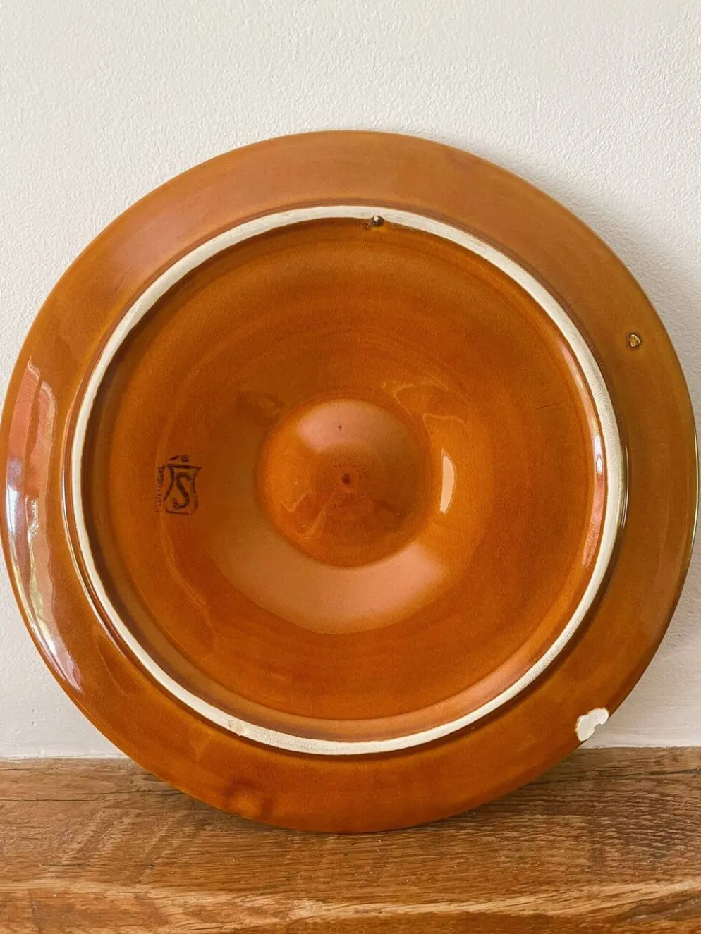 Assiette à coquillage en céramique