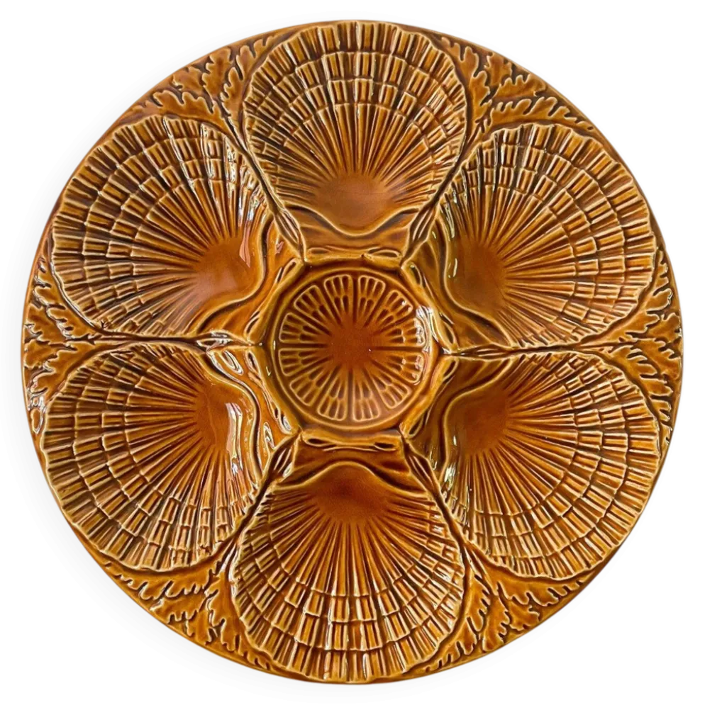 Assiette à coquillage en céramique