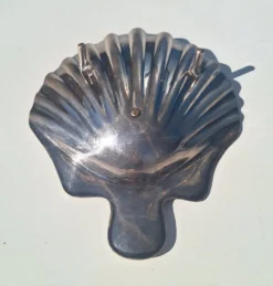 Assiette à coquille saint Jacques Christofle