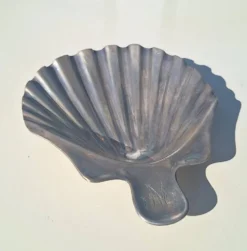 Assiette à coquille saint Jacques Christofle