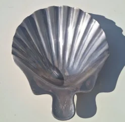 Assiette à coquille saint Jacques Christofle