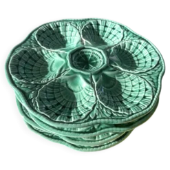 Assiette à coquille Sarreguemines