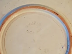 Assiette céramique par Antoine Fazio Vallauris Ø20.5cm