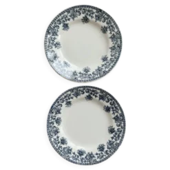 Assiette creuse ancienne terre de fer Saint Amand modèle Jane
