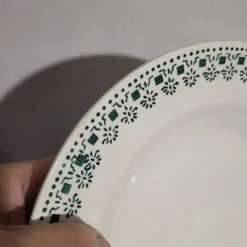 Assiette creuse/décorative vintage Sarreguemines Ypres en excellent ét