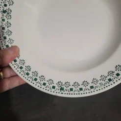 Assiette creuse/décorative vintage Sarreguemines Ypres en excellent ét