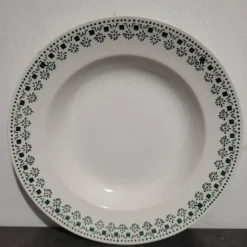 Assiette creuse/décorative vintage Sarreguemines Ypres en excellent ét