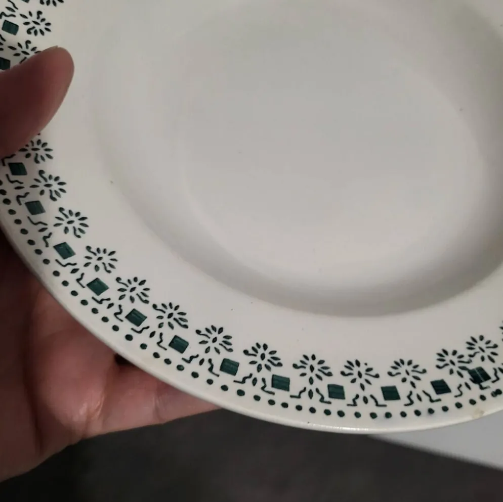 Assiette creuse/décorative vintage Sarreguemines Ypres en excellent ét